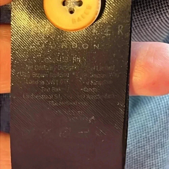 TED BAKER LONDON Hawka Short Sleeve Polo Grey Olive sz 6/Lg Golf Pickle Ball - Picture 7 of 10